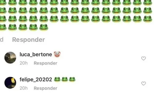 Los emoticones que dejaron los usuarios aGiorgio Chiellini.