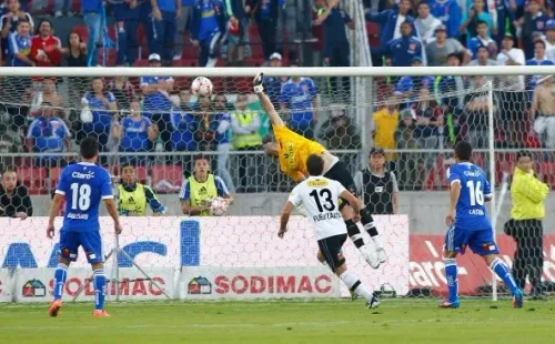 El portero vivió una jornada lamentable ante los azules en el Nacional.