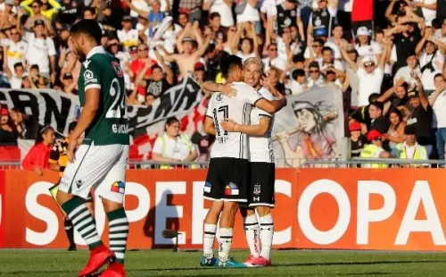 Jaime Valdés cerró el 3-0 ante Wanderers en la Supercopa 2018 con un golazo.