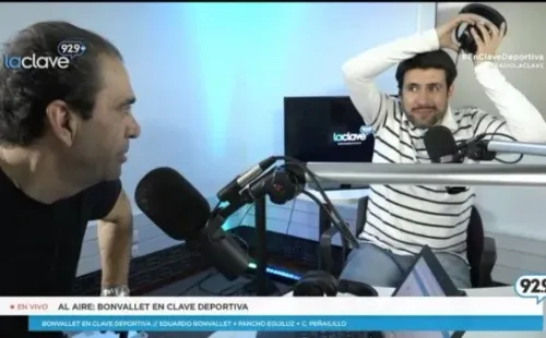 Eguiluz compatió durante muchos años junto a Eduardo Bonvallet.