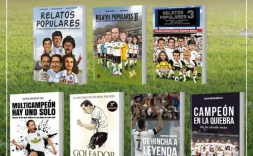 Editorial Trayecto Comunicaciones tiene una colección imperdible de libros dedicada a la historia de Colo Colo.