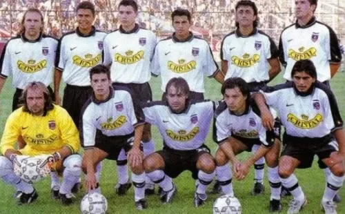 Flores defendió a Colo Colo en el año 2000.