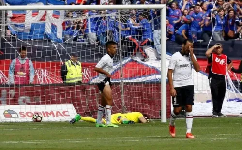 Garcés vivió momentos desafortunados en Colo Colo, incluyendo un Superclásico.