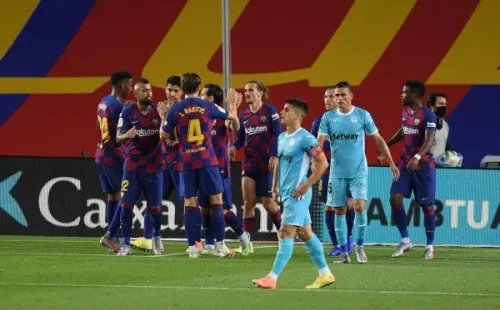 Barcelona llegó a los 64 puntos en el liderato por la liga española.