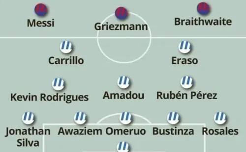 La oncena que proyecta Mundo Deportivo para el choque Barça-Leganés