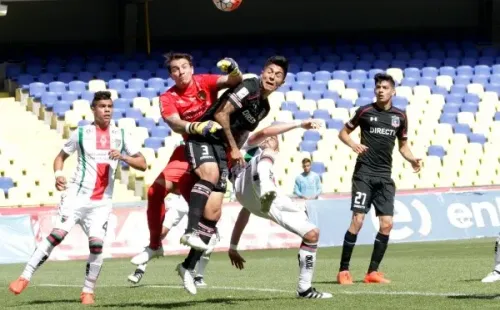 Huerta no tuvo oportunidades con Pablo Guede en la banca de Colo Colo.