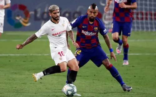 Arturo Vidal ha sido titular en dos de los tres partidos que lleva el Barcelona en su vuelta al fútbol / FOTO: Getty Images