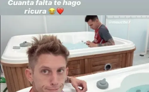 La historia que Rossi compartió con Mouche