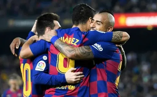 Vidal se ha vuelto uno más en el grupo de los referentes del Barcelona / FOTO: Getty Images