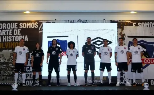 Hace menos de un año, Colo Colo presentaba su nueva camiseta.