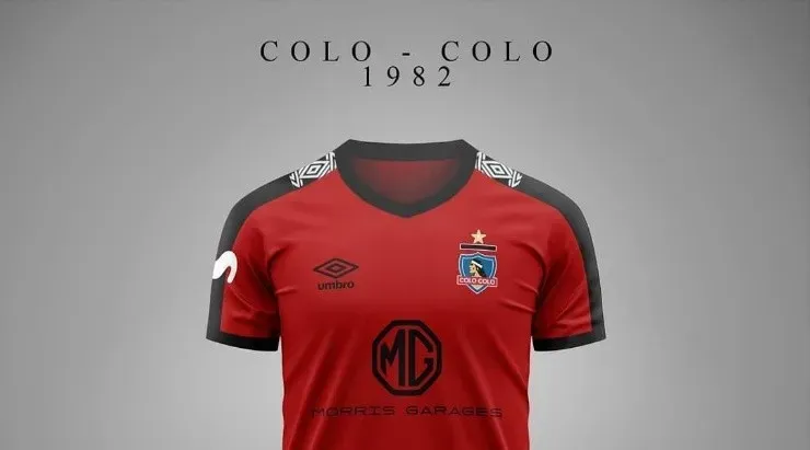 Camiseta Colo Colo 1982