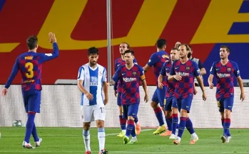 Barcelona celebra un agónico triunfo y el Espanyol sufre con su descenso / FOTO: Getty Images