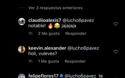 La respuesta de Felipe Flores a Pavez.