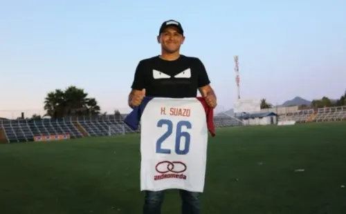Suazo estuvo apenas unos meses en Deportes Santa Cruz.