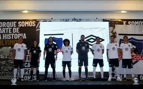 Colo Colo presentó su camiseta Umbro hace poco más de un año / FOTO: Agencia Uno
