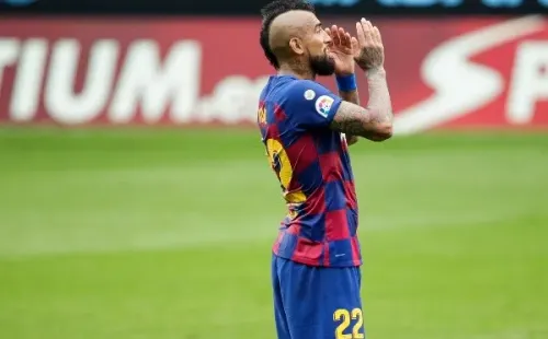 Arturo Vidal se lamenta el no haber podido conseguir un nuevo título / FOTO: Getty Images
