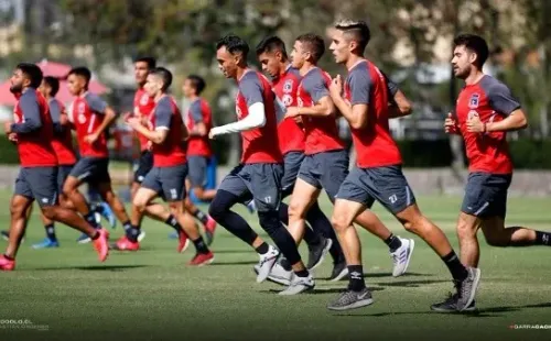 Lunes 16 de marzo del 2020, último día en que Colo Colo entrenó en el Monumental. (Foto: ColoColo.cl)