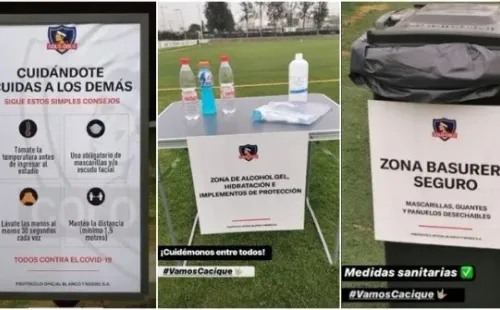 Los protocolos sanitarios al interior del Monumental.