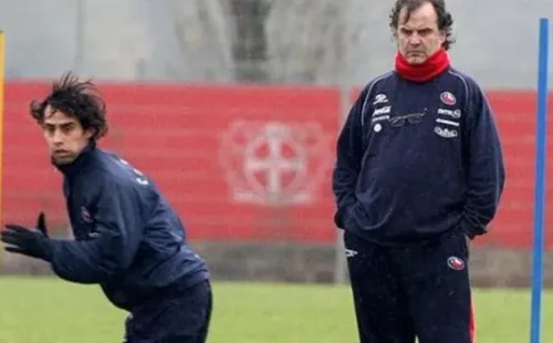 El Mago no era titular indiscutido con Bielsa, pero igualmente logró ser importante.