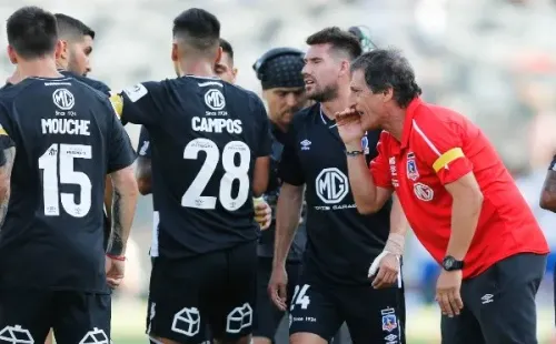 Mario Salas no se vio muy apoyado por los jugadores durante su paso por Colo Colo.
