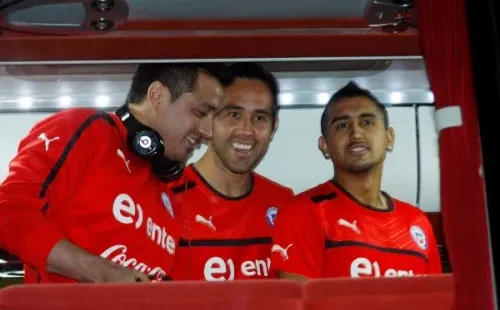 Miguel Pinto no estuvo de acuerdo con los dichos de Claudio Bravo.