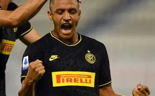 Alexis entró desde la banca en el triunfo del Inter ante Getafe.