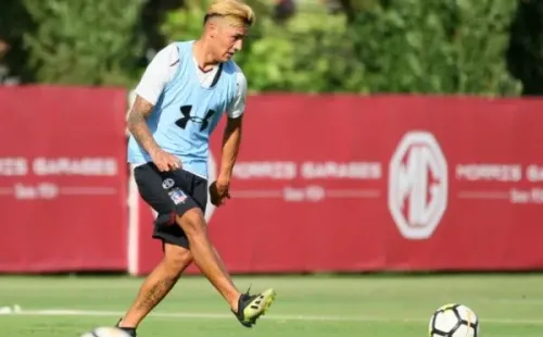 Gaete alcanzó a cumplir unos pocos entrenamientos con Colo Colo.