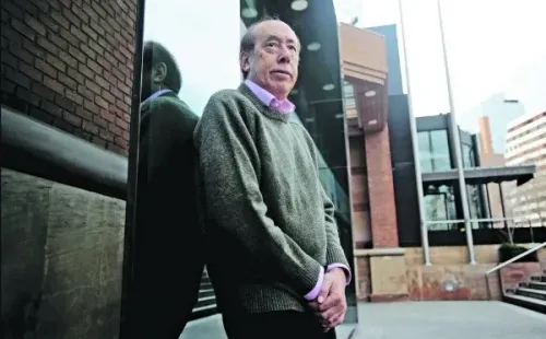 Alfredo Stöhwing ha sido el portavoz del bloque Vial en los ataques a Aníbal Mosa. (Foto: La Tercera)