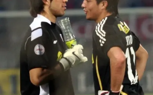 Pinto tuvo varias batallas enfrentado a Colo Colo con la camiseta de la U.