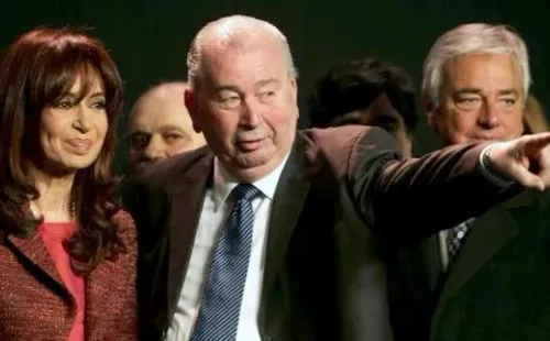 Julio Grondona, uno de los dirigentes más polémicos en la historia del fútbol mundial.