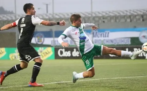Zaldivia fue capitán en la llave ante Puerto Montt por Copa Chile.