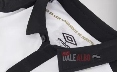 Cuello de la nueva camiseta