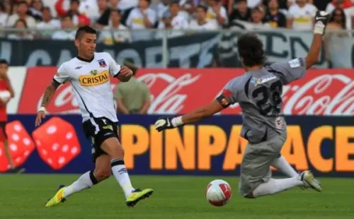 Marco Medel en Colo Colo