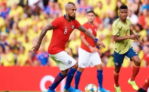 Arturo Vidal en la Roja