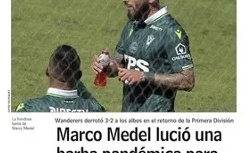 Portada de LUN tras la caída sobre Wanderers