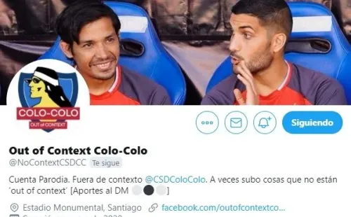 Perfil Out of Context Colo Colo