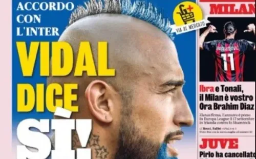 Portada de Arturo Vidal