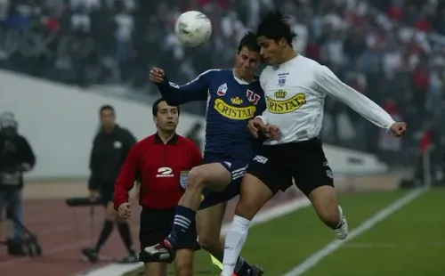 Riffo nunca conoció la derrota jugando ante la U en Superclásicos. | Foto: Archivo.