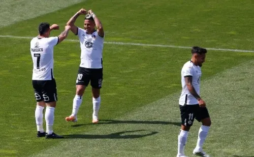 Esteban Paredes en el Superclásico