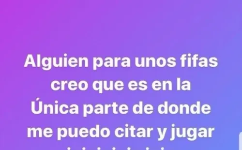 La historia de Instagram de Maturana