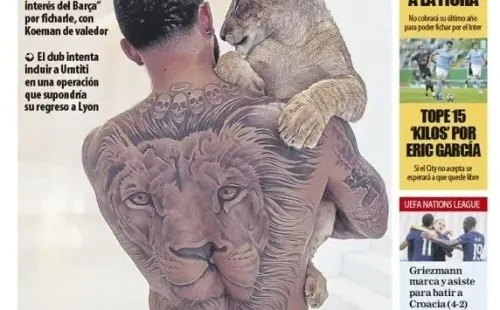 Arturo Vidal en portada de Mundo Deportivo