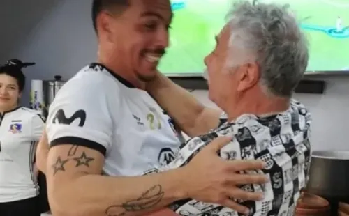 Carlos Cazely y Esteban Paredes