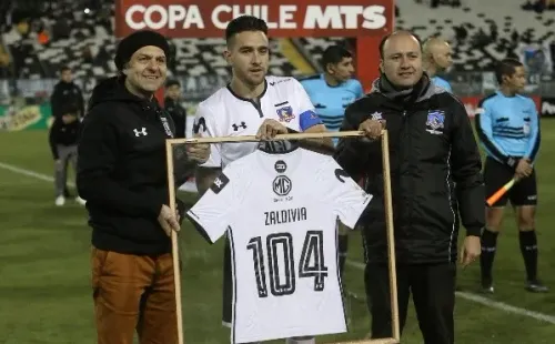 Matías Zaldivia en Colo Colo