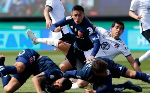 Julio Barroso frente a Universidad de Chile
