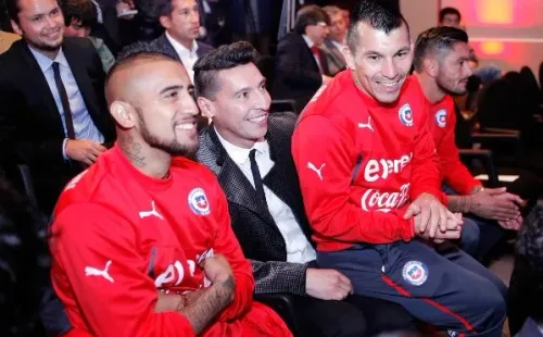 Pablo Contreras y Arturo Vidal