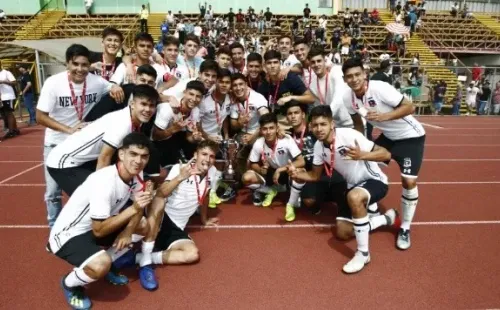 Jeyson Rojas en la Sub16 de Colo Colo