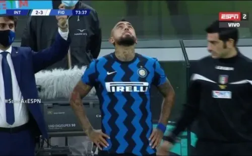 Arturo Vidal y su debut en el Inter