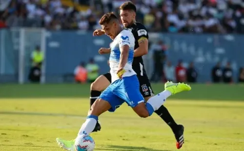 Pinares fue una de las figuras de la UC en el último choque ante Colo Colo.