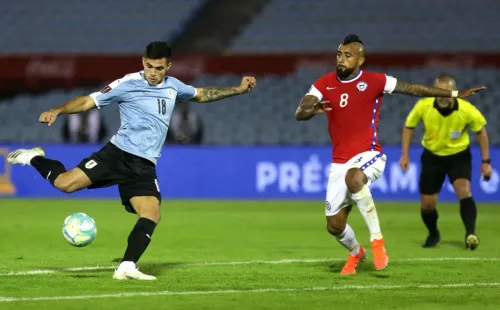 Chile cayó 2 a 1 en su visita a Uruguay / FOTO: Getty Images