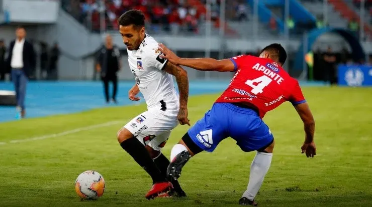 Marcos Bolados ante Jorge Wilstermann